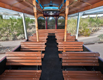 Trolley seating
